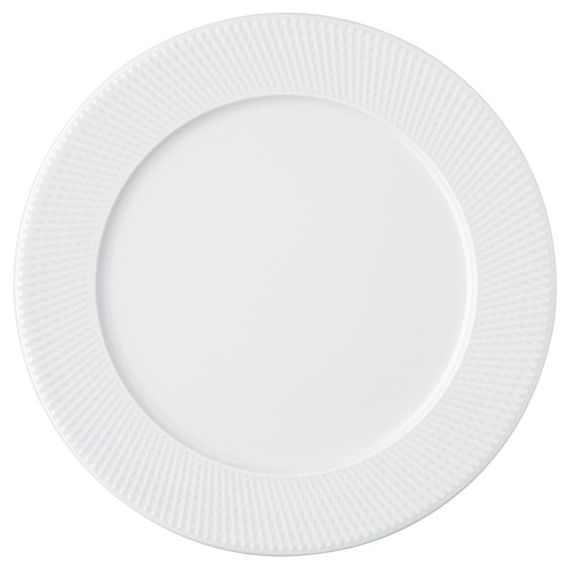 Piatto Piano con Falda 32,2 cm Blend Bianco - Rosenthal