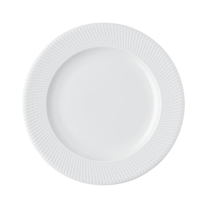Piatto Piano con Falda 23,2 cm Blend Bianco - Rosenthal