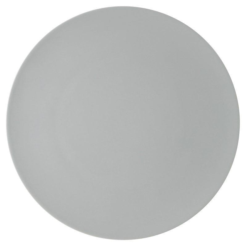 Piatto Piano 33 cm TAC Sensual Gentle Grey - Rosenthal