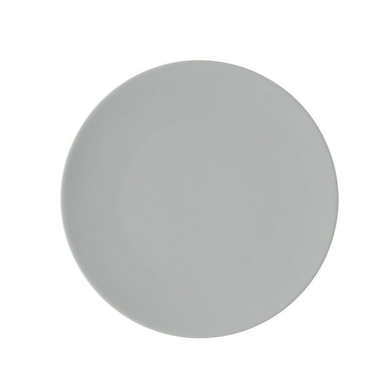Piatto Piano 22 cm TAC Sensual Gentle Grey - Rosenthal