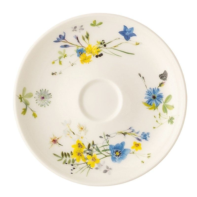 Piattino Espresso Coupe Fleurs des Alpes Brillance - Rosenthal