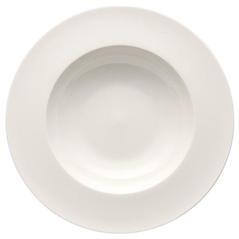 Piatto Fondo con Falda 23 cm Brillance Bianco - Rosenthal