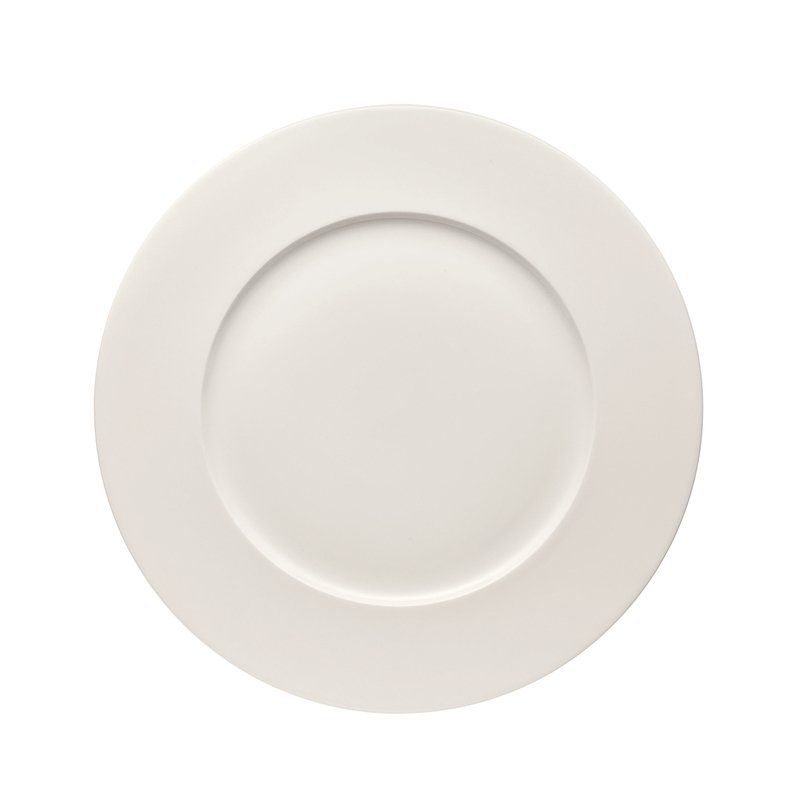 Piatto Piano con Falda 28 cm Brillance Bianco - Rosenthal