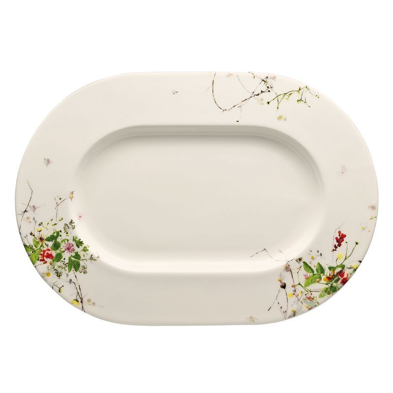 Piatto Ovale 34 cm Fleurs Sauvages Brillance - Rosenthal