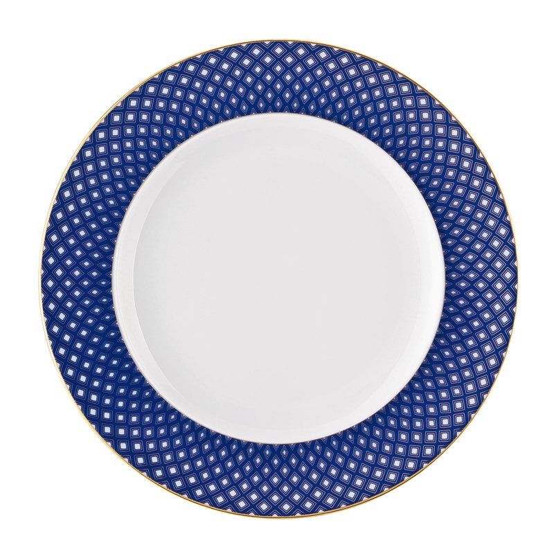 Piatto Piano 18,4 cm Francis Carreau Bleu - Rosenthal