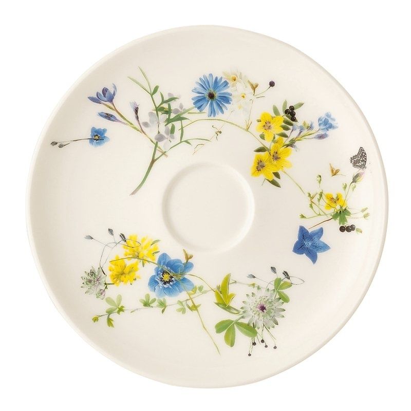 Piattino Caffè Coupe Fleurs des Alpes Brillance - Rosenthal