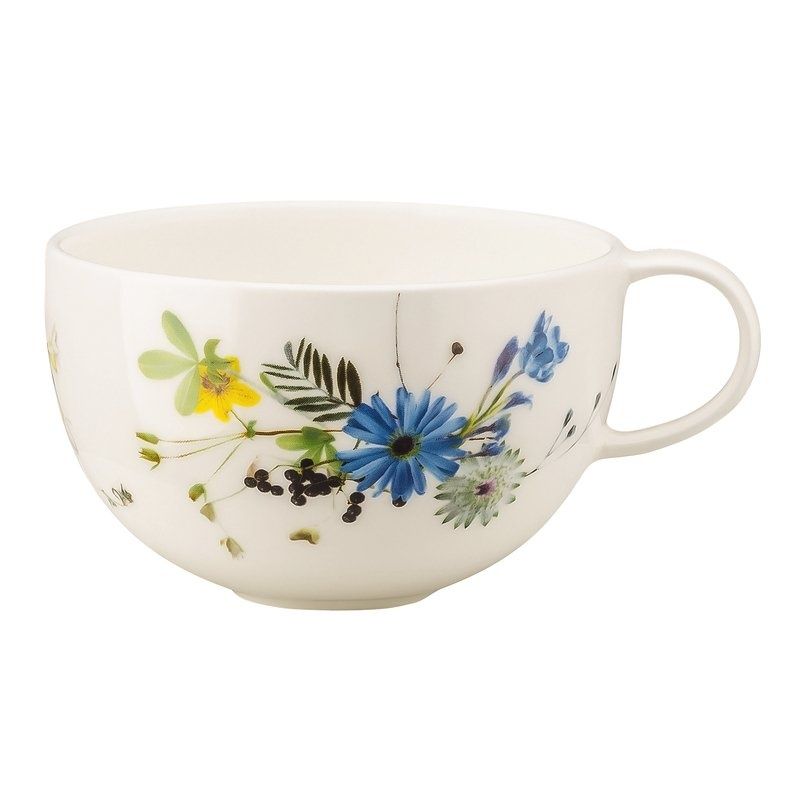 Tazza Tè Cappuccino senza Piattino Fleurs des Alpes Brillance - Rosenthal
