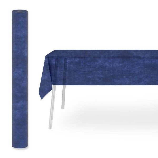 Tovaglia Rotolo Airspun Blue 1,2x25 m - 4 Pezzi - Pack Service