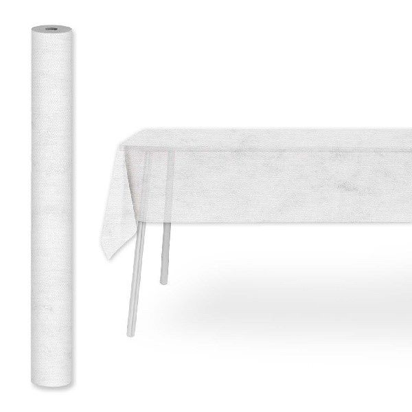 Tovaglia Rotolo Airspun Bianco 1,2x25 m - 4 Pezzi - Pack Service