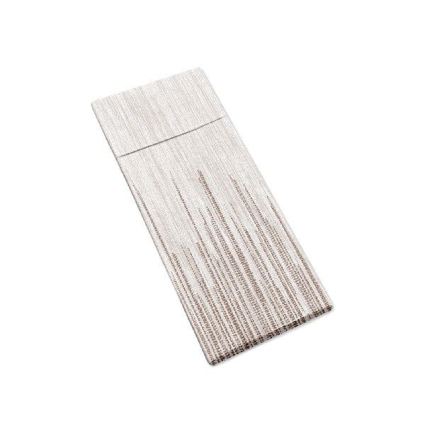 Tovagliolo Lounge Cacao con tasca 40x32 cm - 600 Pezzi - Pack Service