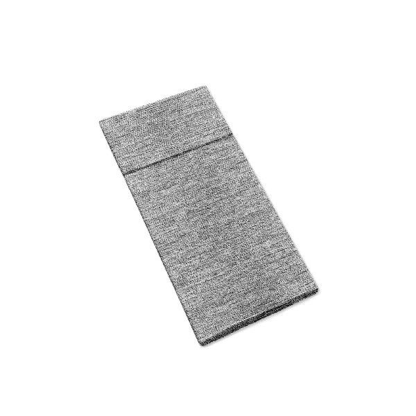 Tovagliolo Gio Grigio con tasca 40x32 cm - 1200 Pezzi - Pack Service