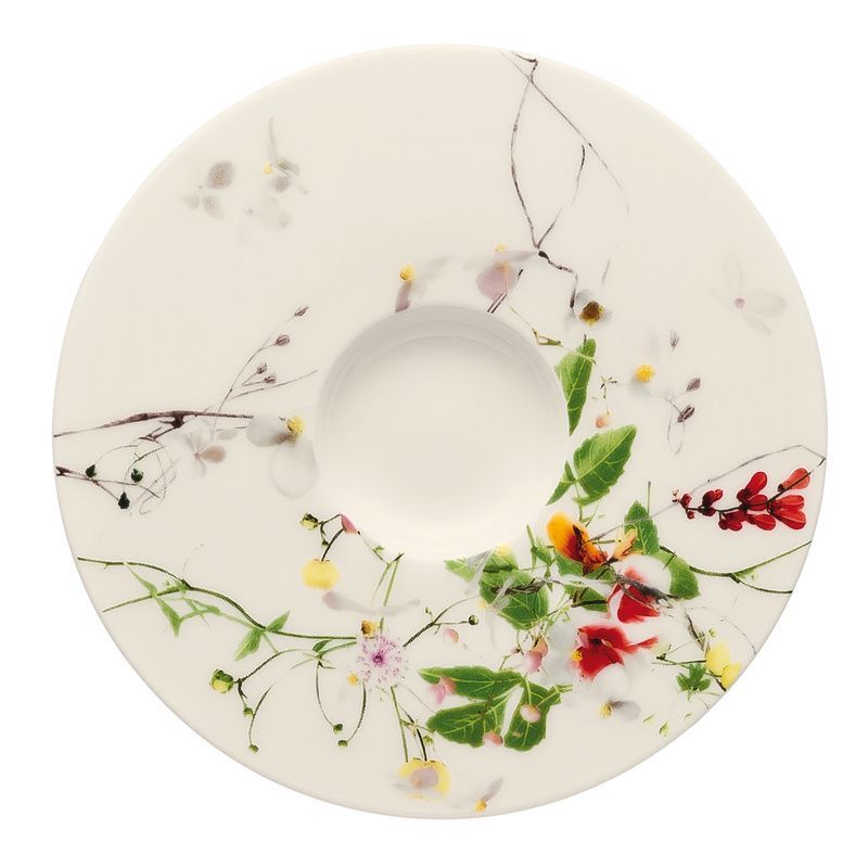 Piattino Tazza Espresso Fleurs Sauvages Brillance - Rosenthal