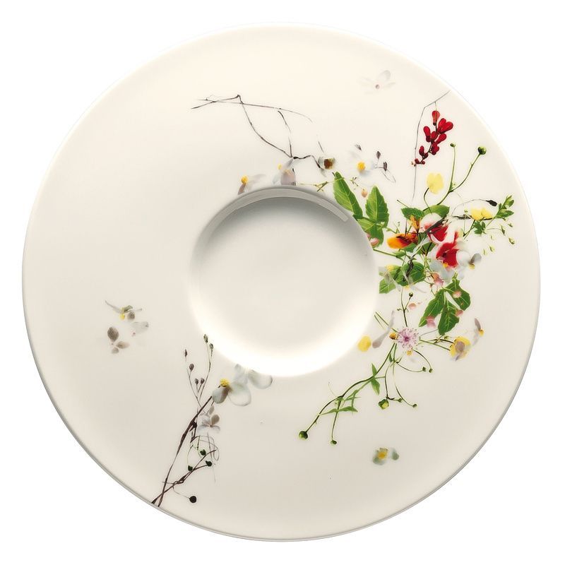 Piattino Tazza Brodo Fleurs Sauvages Brillance - Rosenthal