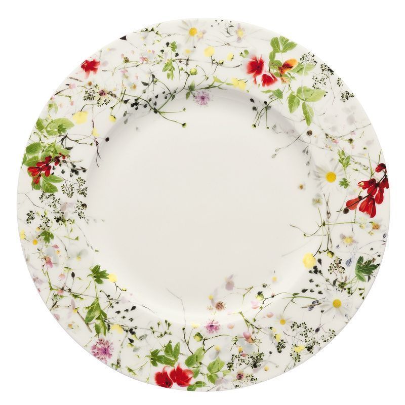 Piatto Piano con Falda 23 cm Fleurs Sauvages Brillance - Rosenthal