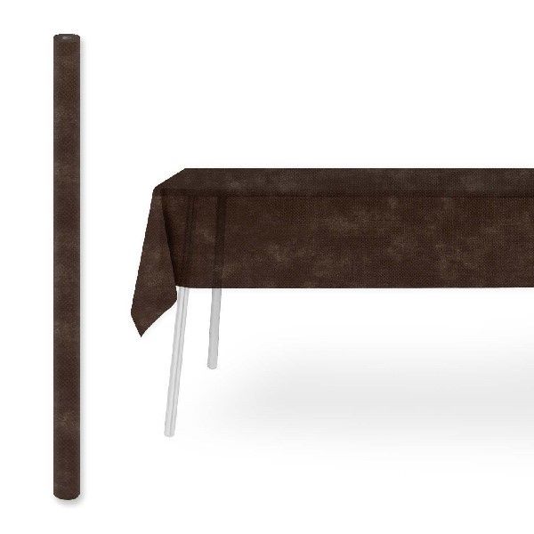 Tovaglia Rotolo Airspun Marrone 1,2x5 m - 20 Pezzi - Pack Service