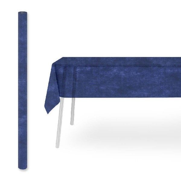 Tovaglia Rotolo Airspun Blue 1,2x5 m - 20 Pezzi - Pack Service
