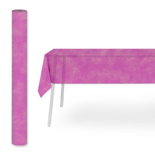 Tovaglia Rotolo Airspun Fuxia 1,2x25 m - 4 Pezzi - Pack Service