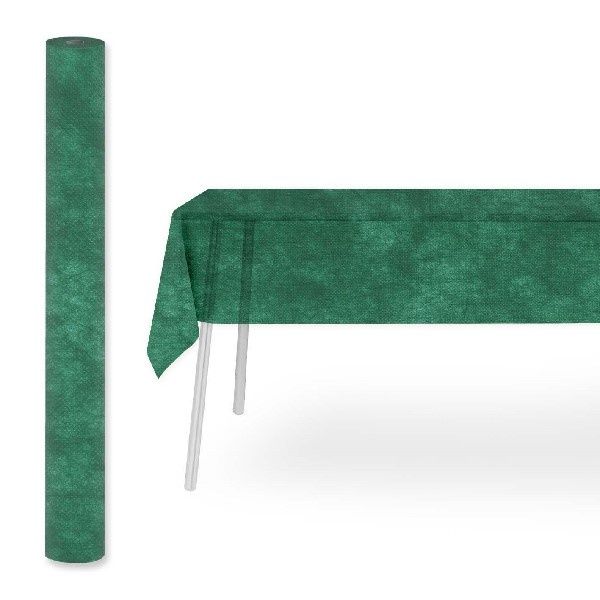 Tovaglia Rotolo Airspun Verde 1,2x25 m - 4 Pezzi - Pack Service