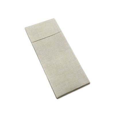 Tovagliolo con tasca Ella Dune 44x32 - 600 Pezzi - Pack Service
