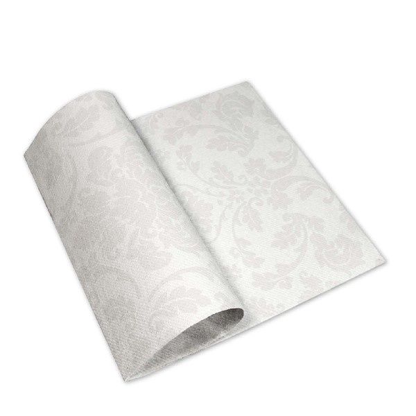 Tovagliolo Victoria Bianco 40x40 cm - 800 Pezzi - Pack Service