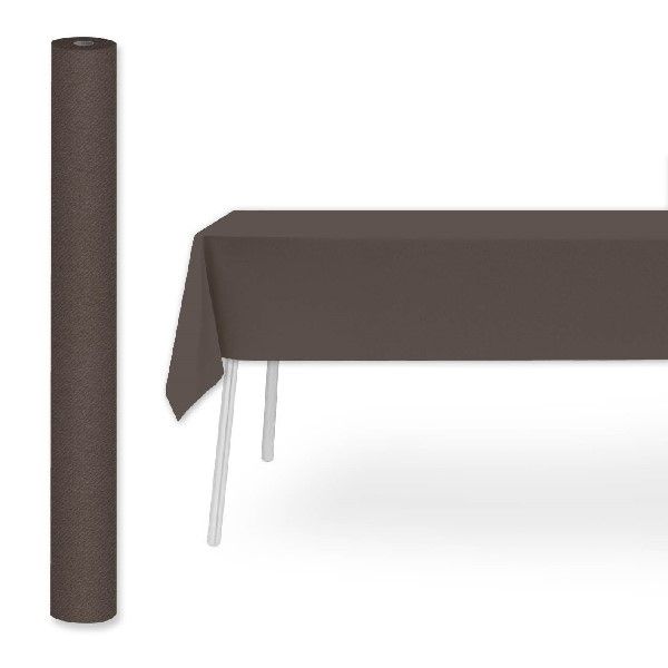 Tovaglia in rotolo cacao 1,2x25 m - 4 Pezzi - Pack Service