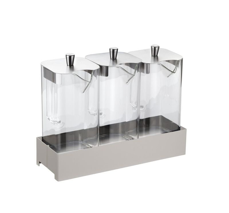 Distributore Cereali/Succhi 39 x 12,8 cm Burro - Pintinox
