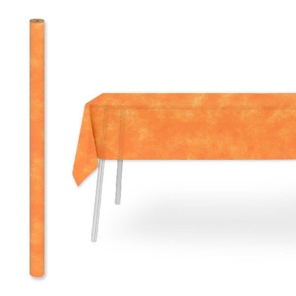 Tovaglia Rotolo Airspun Arancio 1,2x5 m - 20 Pezzi - Pack Service