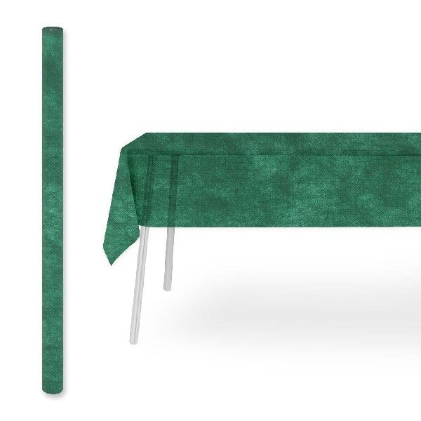 Tovaglia Rotolo Airspun Verde 1,2x5 m - 20 Pezzi - Pack Service