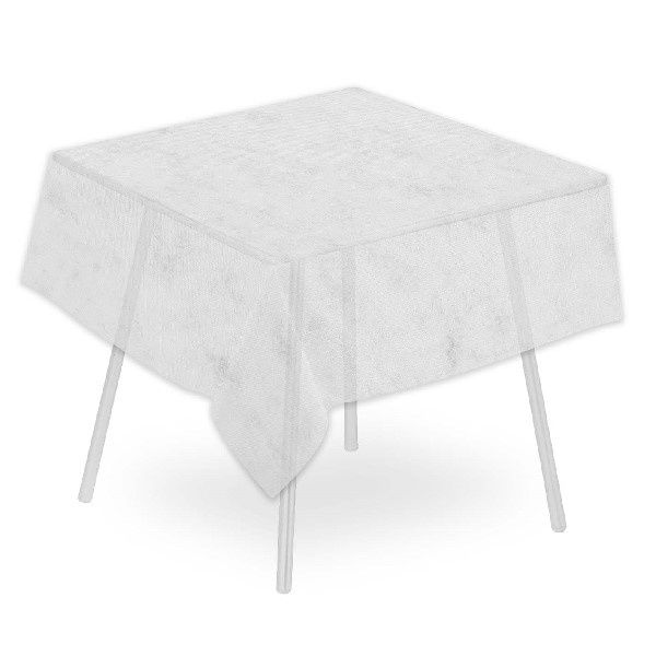 Tovaglia Airspun Bianco 160x160 cm - 80 Pezzi - Pack Service