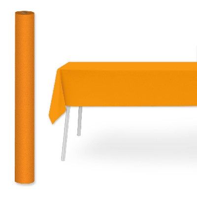 Tovaglia in rotolo arancione 1,2x25 m - 4 Pezzi - Pack Service