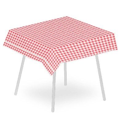 Tovaglia Oste Rosso 140x140 cm - 60 Pezzi - Pack Service