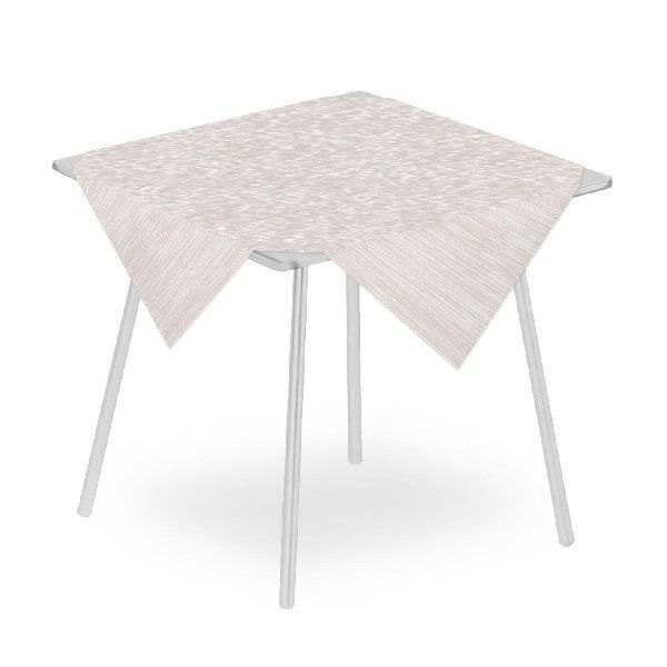 Tovaglia Costes Sabbia 100x100 cm - 80 Pezzi - Pack Service
