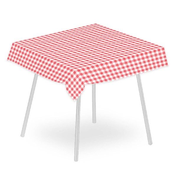 Tovaglia Oste Rosso 120x120 cm - 100 Pezzi - Pack Service