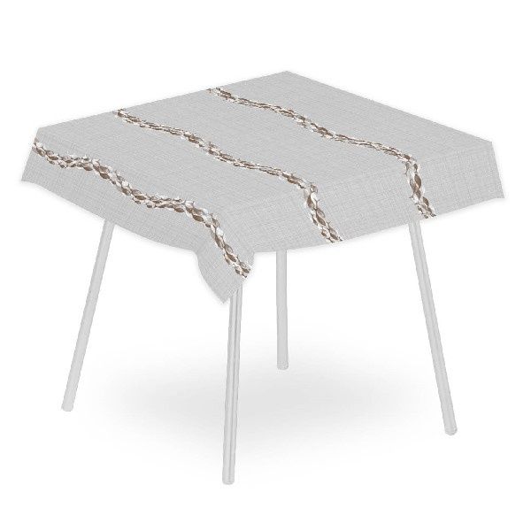 Tovaglia Maree Moka 120x120 cm - 100 Pezzi - Pack Service