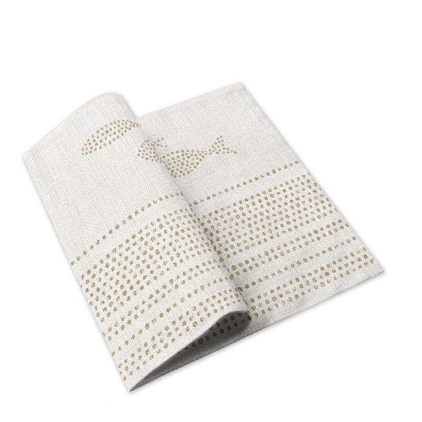 Tovagliolo Saline Oro 40x40 cm - 800 Pezzi - Pack Service