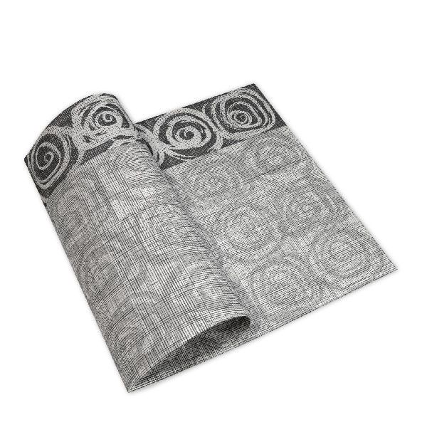 Tovagliolo Rossella Nero 40x40 cm - 800 Pezzi - Pack Service