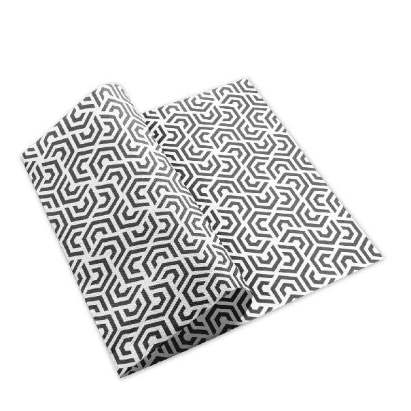Tovagliolo Logic Nero 40x40 cm - 960 Pezzi - Pack Service