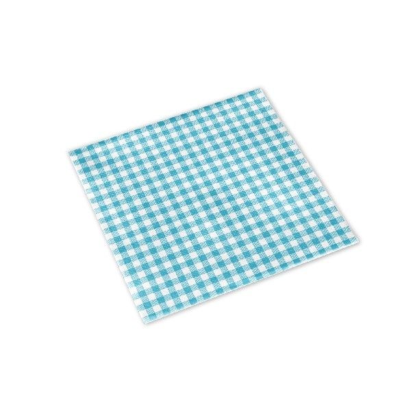 Tovagliolo Vichy Mare 33x33 cm - 1200 Pezzi - Pack Service