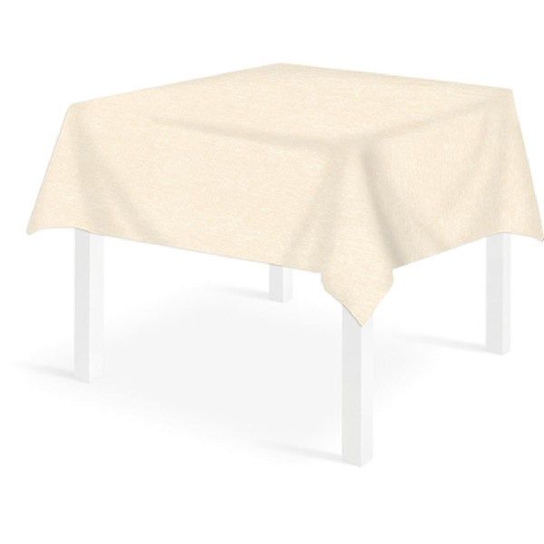 Tovaglia Monolin Beige 150x150 cm - 12 Pezzi - Pack Service