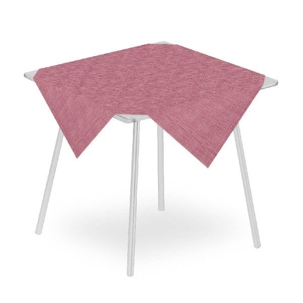 Tovaglia Flem Bordeaux 100x100 cm - 100 Pezzi - Pack Service
