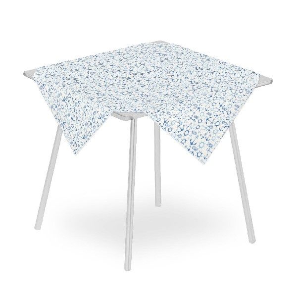 Tovaglia Approdo Blue 100x100 cm - 80 Pezzi - Pack Service