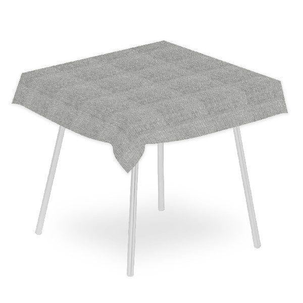Tovaglia Ella Grigio 120x120 cm - 96 Pezzi - Pack Service