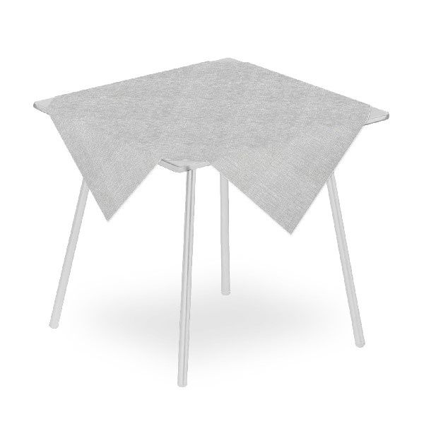 Tovaglia Ella Perla 100x100 cm - 100 Pezzi - Pack Service