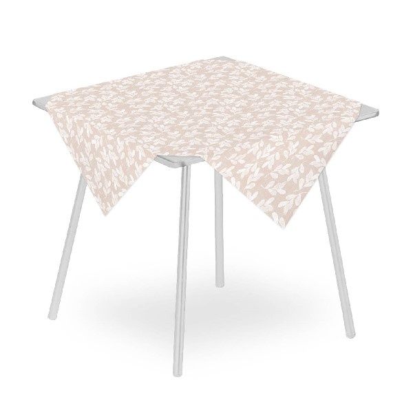 Tovaglia Petalo Ecrù 100x100 cm - 100 Pezzi - Pack Service