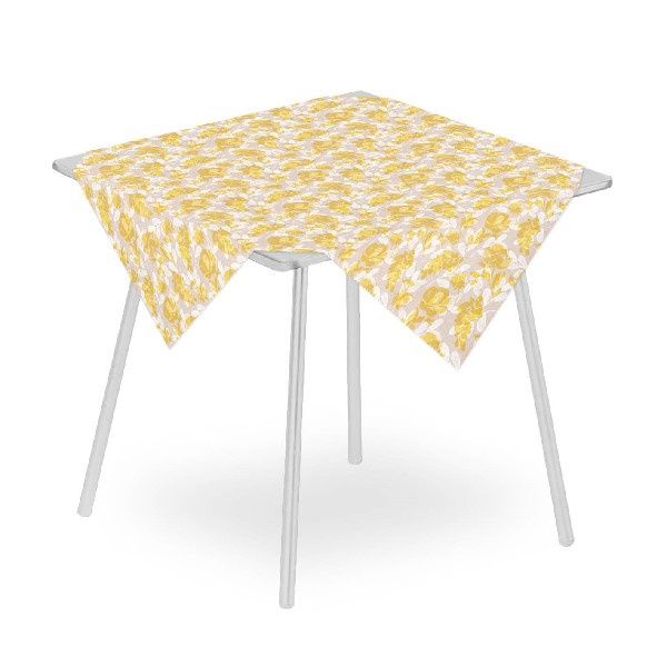Tovaglia Garden Giallo 100x100 cm - 100 Pezzi - Pack Service
