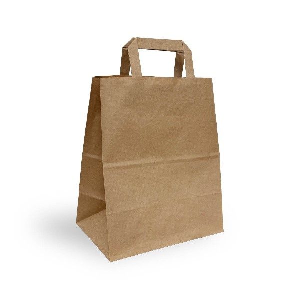 Shopper EcokBags 26 x 16 x 31 cm Avana - 100 Pezzi - PackService