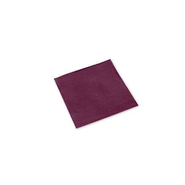 Tovagliolo Tissue Bordeaux 20x20 cm - 3200 Pezzi - Pack Service