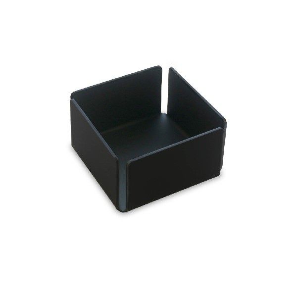 Dispenser Nero Opaco 11x11x6 - 24 Pezzi - Pack Service