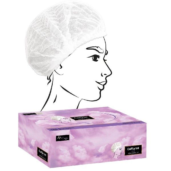 Cuffia TNT Bianco Monouso - 1000 Pezzi - Pack Service