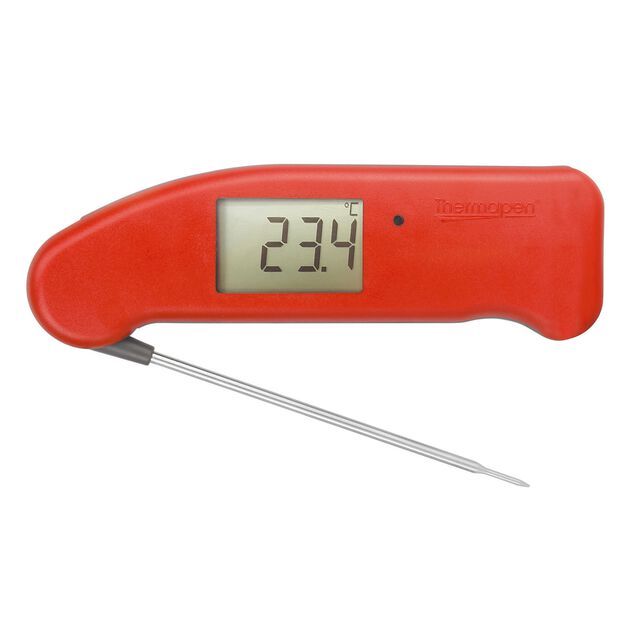 Termometro digitale rosso 15 x 5 x 2 cm - Paderno